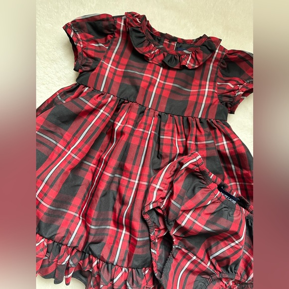 SOLD Ralph Lauren Plaid Dress - Picture 2 of 3
